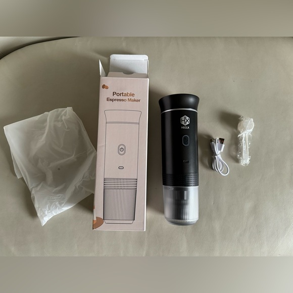 Portable Espresso Machine, Car Coffee Maker Self-Heating with Type-C, Compatible - Picture 9 of 15